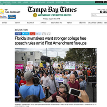 Florida Debates Campus Free Expression Bill, 2017 teaser