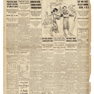 Newspaper Coverage of California Suffrage Victory, Oct. 14, 1911