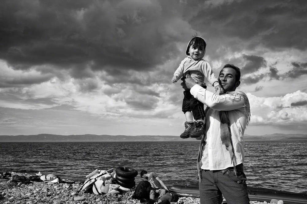 Lesbos, Greece, 2015 - photo by Tom Stoddart