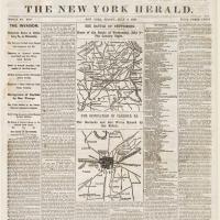 The New York Herald front page