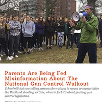 Parent Criticizes School Support for Walkouts, 2018 Teaser