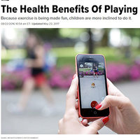 Story Touts Health Benefits of Pokémon Go, 2016 Teaser