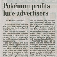 Marketers Take Advantage of Pokémon Go Fad, 2016