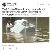Family Escapes Flood in Refrigerator