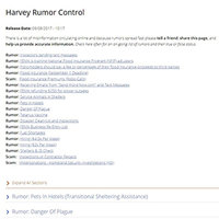 Government Website Tracks Misinformation, 2017