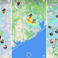 Snapchat Feature Tracks Floodwaters, 2017