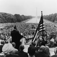 King Leads Prayer Pilgrimage for Freedom, 1957