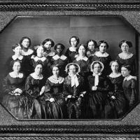 photograph of Oberlin women graduates