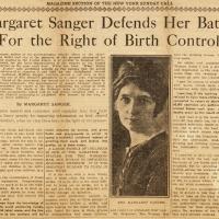 Editorial About Birth Control by Margaret Sanger, Dec. 5, 1915