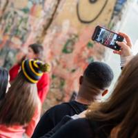 Taking Photos at the Berlin Wall