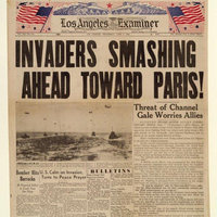 LA Examiner Covers D-Day