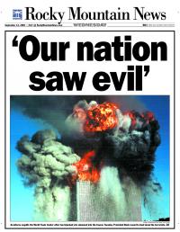 How the world's newspapers retold the horror of 9/11 on their