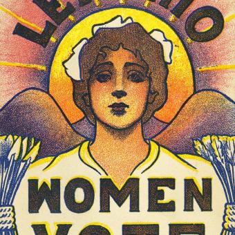 Pro-Suffrage Postcard from Ohio, 1915