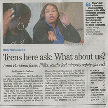 Black Teens Ambivalent About Walkouts, 2018 (1 of 2) Teaser