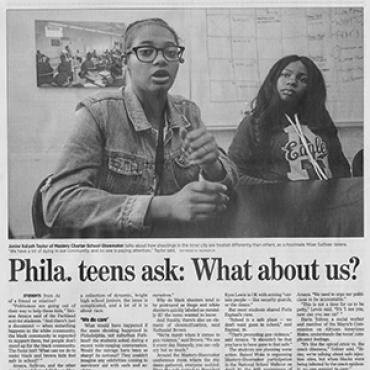Black Teens Ambivalent about Walkouts, 2018 (2 of 2) Teaser