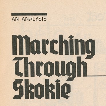 Academic Argues Against Nazi March, 1978 (2 of 3)