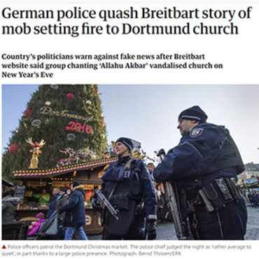 Germans Criticize Breitbart for False Story, 2017 teaser