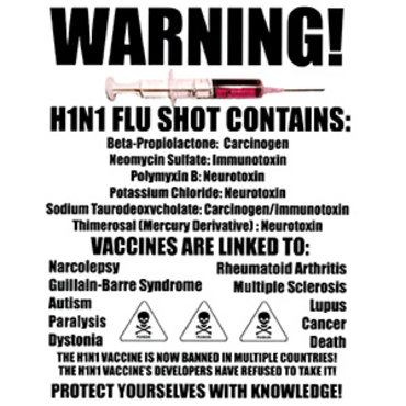 editorial writing activities This image, which made the rounds on social media, uses false information and half-truths in an effort to convince people that the "swine flu" vaccine is dangerous and should be avoided.