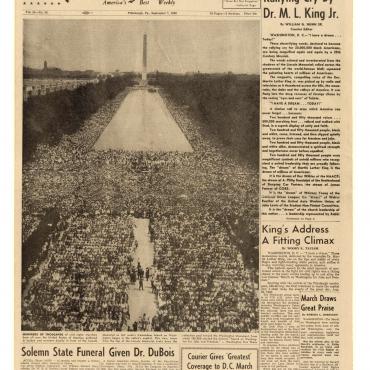 News Coverage of the March on Washington, 1963
