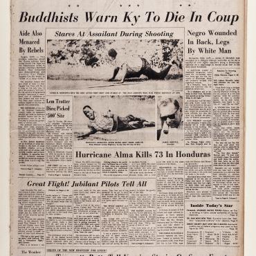 Meredith Survives Shooting During Protest March, 1966