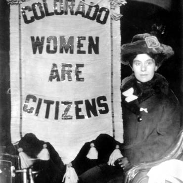 Colorado Suffragist, Circa 1910-1920