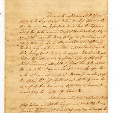 New Jersey's First State Constitution