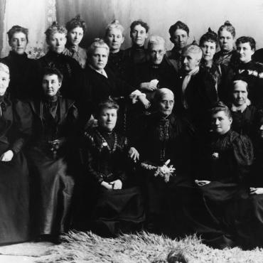 Woman Suffrage Leaders in Utah with Susan B. Anthony