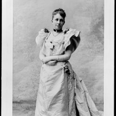 Photograph of Ellen Henrotin, 1893