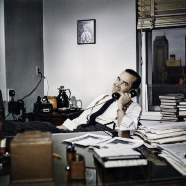 Edward R. Murrow, Host of CBS News Show 'See It Now'