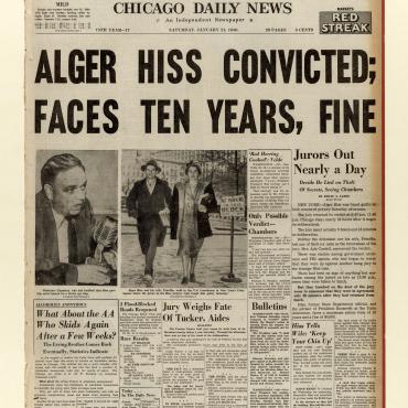 Alger Hiss Convicted of Perjury