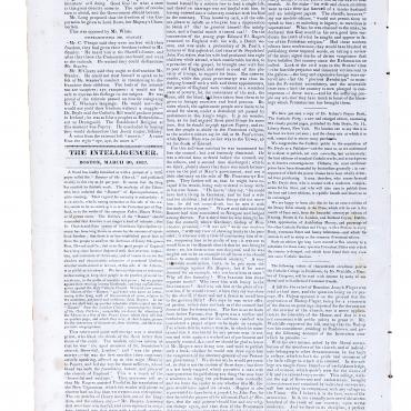Newspaper Defends Catholicism in 1832 (2 of 2)