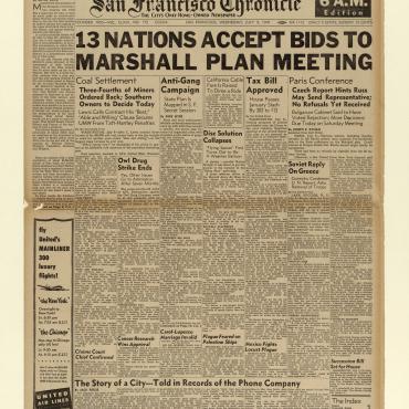 Nations Accept Invites to Marshall Plan Conference