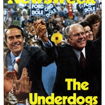 "The Underdogs" refers to Ford's long shot status in the general election, "starting farther behind than any president in scientific polling history."