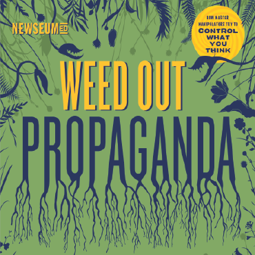 Weed-Out-Propaganda poster