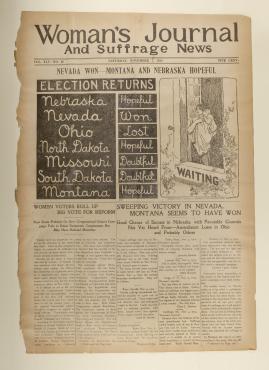 The ‘Woman’s Journal’ Reports on State Referendums, Nov. 7, 1914 (1)