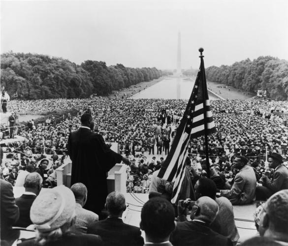 King Leads Prayer Pilgrimage for Freedom, 1957 