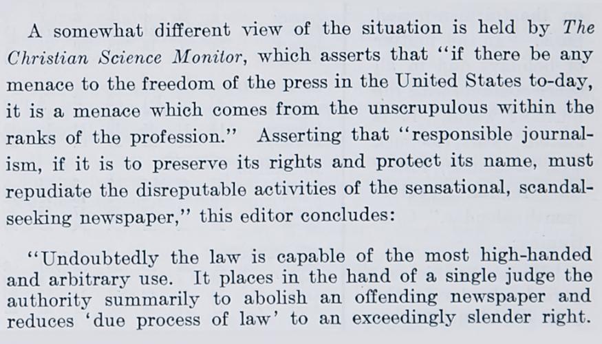 The Literary Digest reports both sides of the "gag rule" debate.