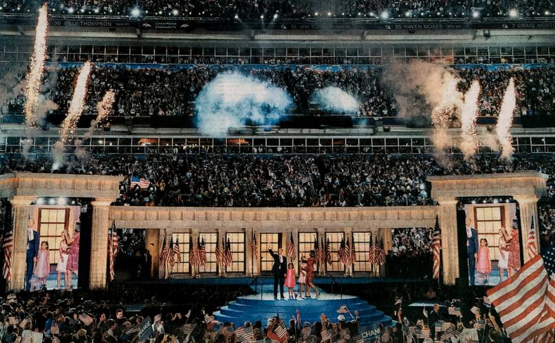 Obama Accepts Democratic Nomination, 2008